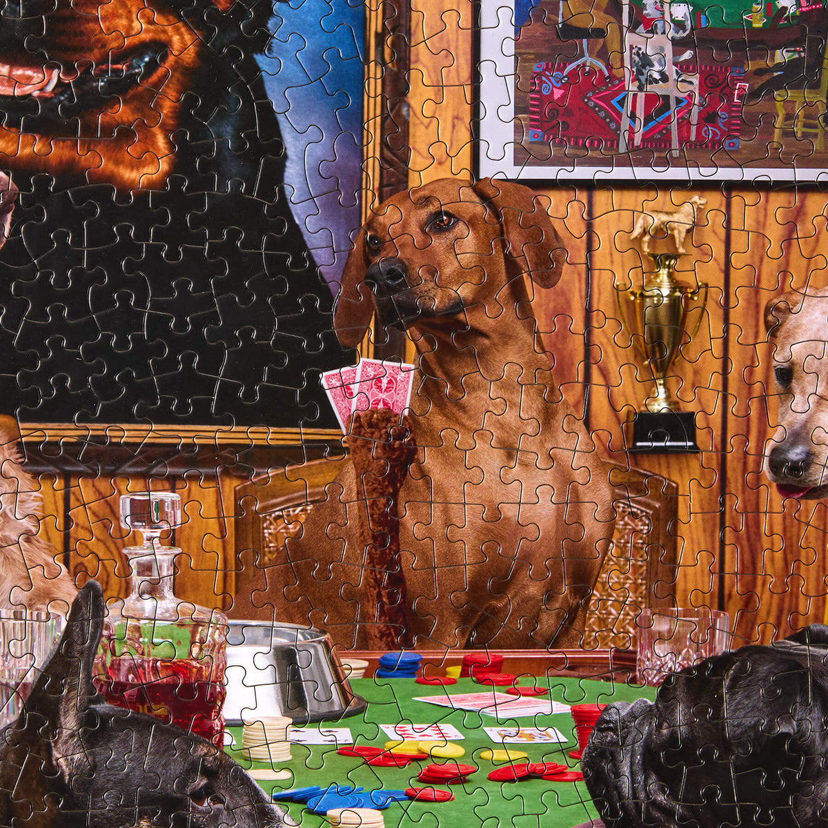 POKER DOGS rompecabezas