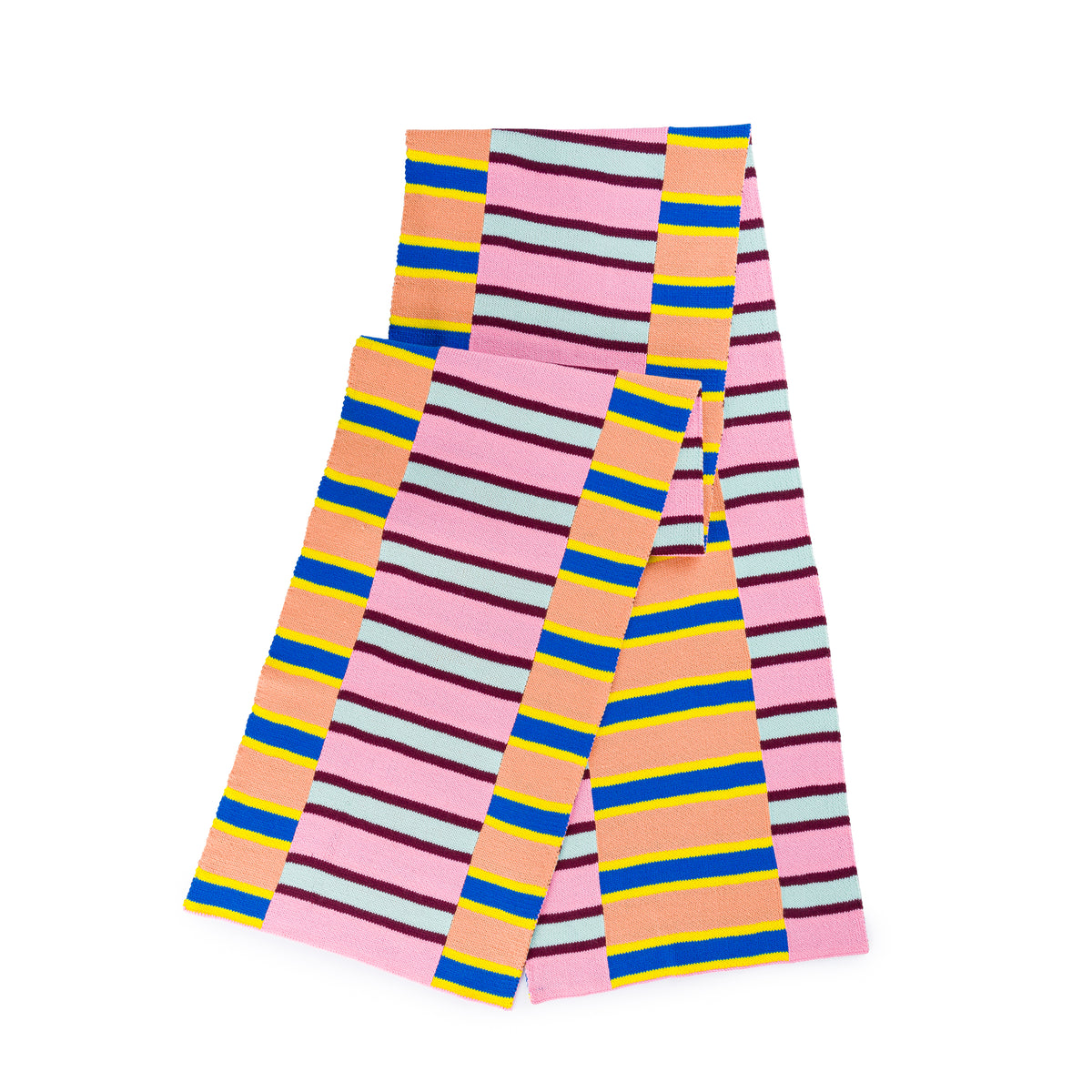 Zipper Stripe Big Scarf